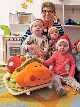 Qualifizierte Tagesmutter mit mehrjähriger Erfahrung in der professionellen Kinderbetreuung